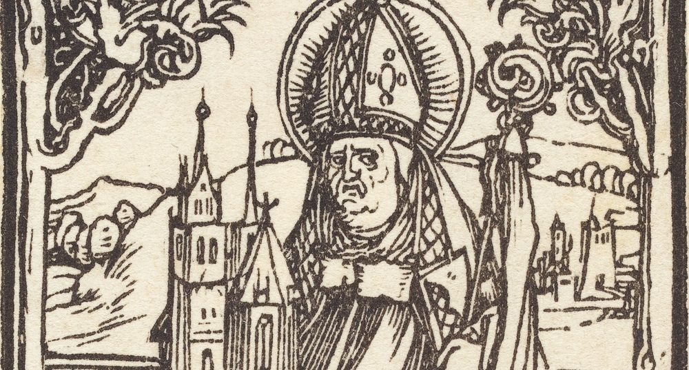 https://creativecommons.org/publicdomain/zero/1.0/, National Gallery of Art 'Albrecht Dürer, Saint Wolfgang, c. 1500, woodcut, Print Purchase Fund (Rosenwald Collection), 1969.3.7'