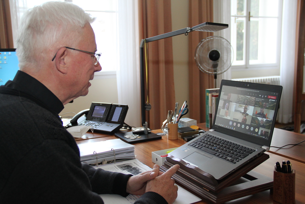 Österreichische Bischofskonferenz tagt im Lockdown erstmals digital per Videokonferenz / Claudia Höckner/Erzdiözese Salzburg