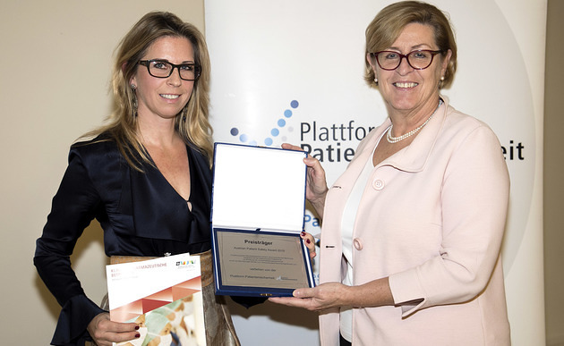 Plattform Patientensicherheit, Vergabe 'Austrian Patient Safety Awards 2019', Wien KH Nord