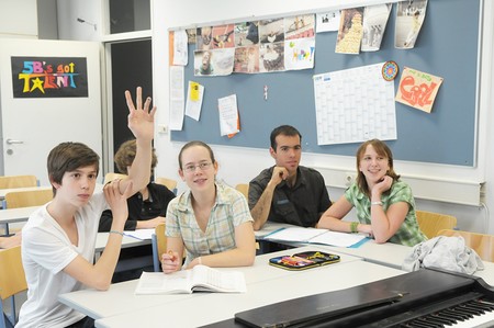 Schüler im Unterricht