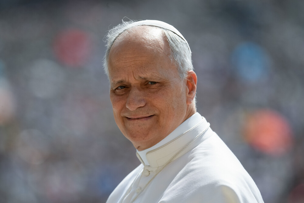 Papst Leo XIV. bei der Generalaudienz auf dem Petersplatz am 11. Juni 2025 im Vatikan.