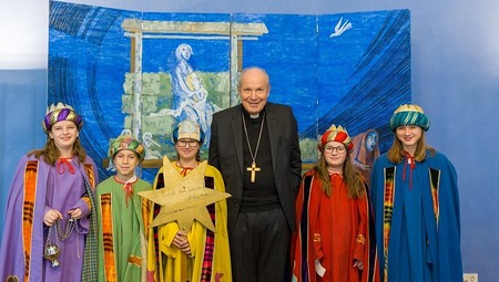 Start der 70. Sternsingeraktion mit Besuch bei Kardinal Schönborn