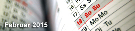 Jahreschronik 2015 - Februar