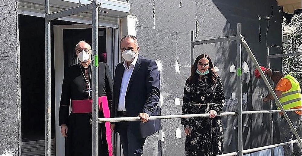 Hilfsaktion 'Ein Dach für Kroatien' / Büro LH Doskozil