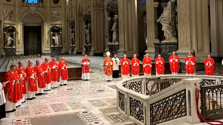 Österreichische Bischöfe in der Lateranbasilika