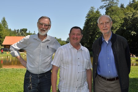 P. Milo Ambros O.Praem, Karl Toifl, P. Bernhard-Michel Schelpe O.Praem