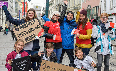 Jungschar: Kinderrechte müssen umfassend in die Verfassung