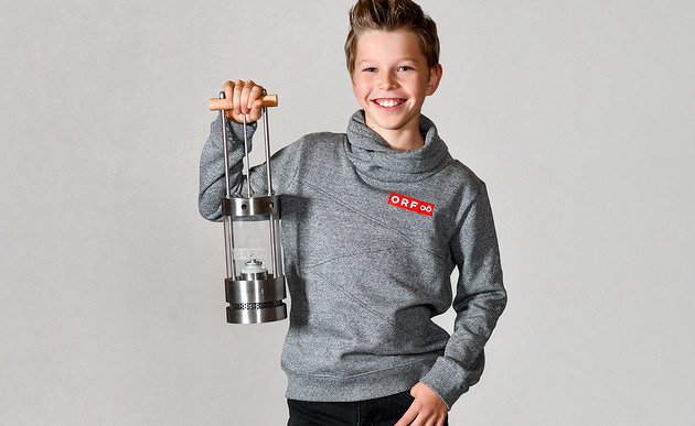 AUT, Friedenslichtkind 2018, Niklas, ORF Landesstudio Oberoesterreich / © Harald Dostal / 2018, Harald Dostal 13.11.2018, ORF Landesstudio Oberoesterreich, AUT, Friedenslichtkind 2018, im Bild Friedenslichtkind Niklas (11)