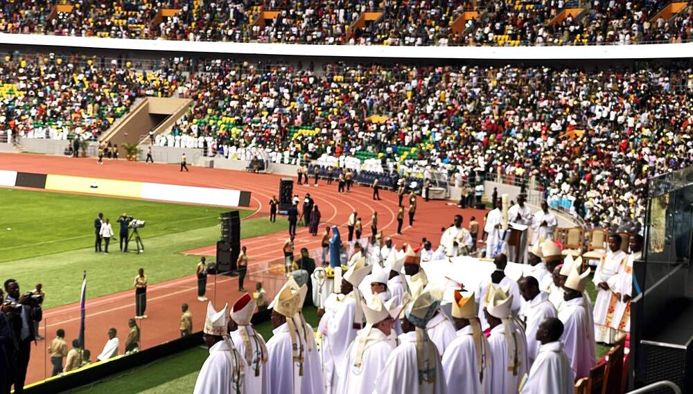 Feier zu '125 Christentum' in Kigali, Ruanda / missio.at/Jutta Becker Feier zu '125 Christentum' in Kigali, Ruanda