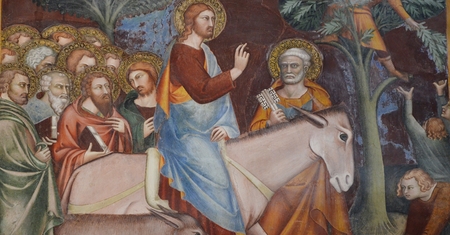 Freskenzyklus in der Kathedrale in San Gimignano (La Collegiata, Kirche Santa Maria Assunta)