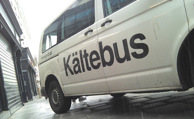 Kältebus der Wiener Caritas / kathpress / Pernsteiner