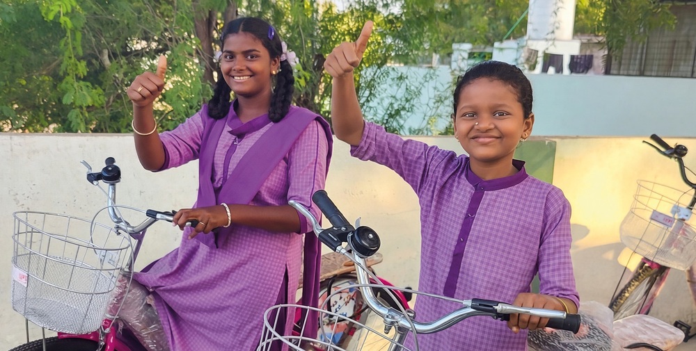 FahrradAktion 2026 der MIVA / MIVA Austria Dalits in Indien