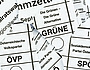 Ein Stimmzettel f