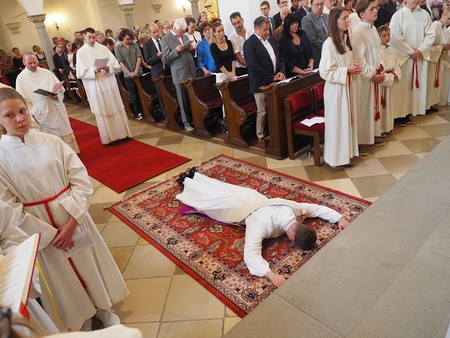 Priesterweihe von Vitus Glira in Schlägl