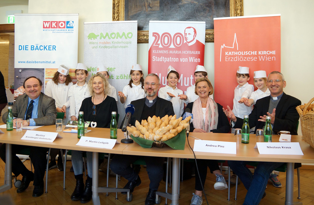 Präsentation der Festlickeiten zum 200. Todestag des Wiener Stadtpatrons Klemens Maria Hofbauer / kathpress / Pernsteiner Präsentation der Festlickeiten zum 200. Todestag des Wiener Stadtpatrons Klemens Maria Hofbauer