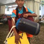 Hilfe für Flüchtlinge in Traiskirchen.