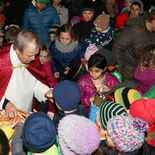 Martinsfest in der Pfarre St. Valentin mit Pfarrer Hans Zarl (Bezirk Amstetten)