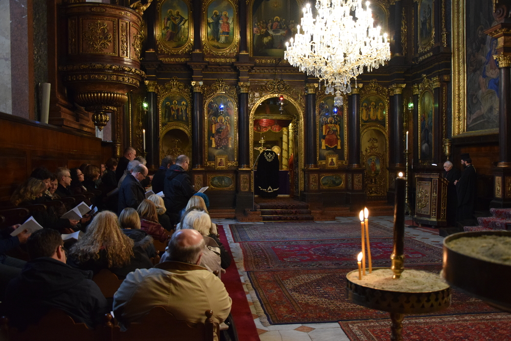 Ökumenische Vesper am 16. März 2016 in der Orthodoxen Dreifaltigkeitskathedrale in Wien