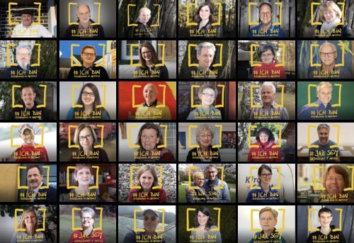 Aktion der 'Katholischen Aktion Kärnten' #Wir sind katholisch in Aktion / Katholischen Aktion Kärnten Aktion der 'Katholischen Aktion Kärnten' #Wir sind katholisch in Aktion