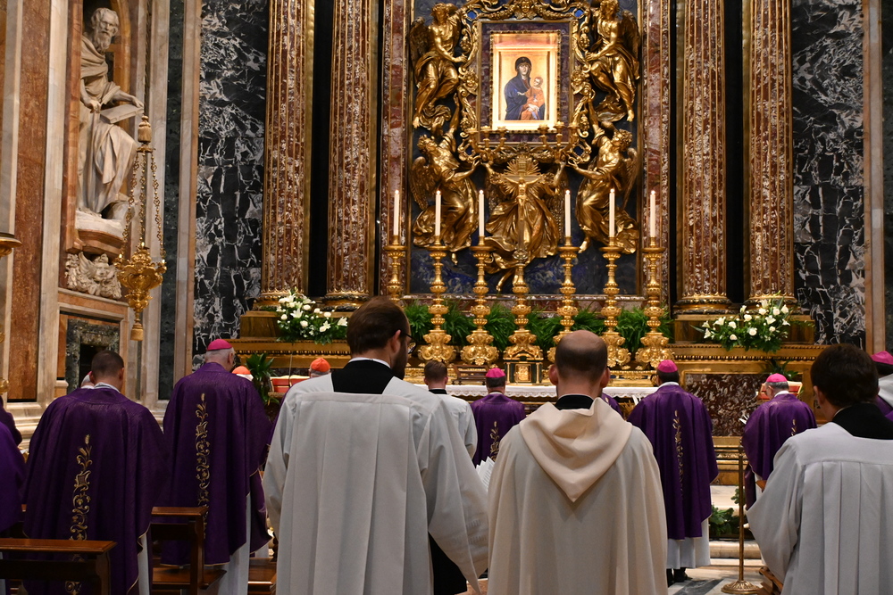 Gebet für den Papst in Santa Maria Maggiore  - Ad-limina-Besuch der Ö. Bischofskonferenz