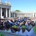 Papstgebet am Petersplatz