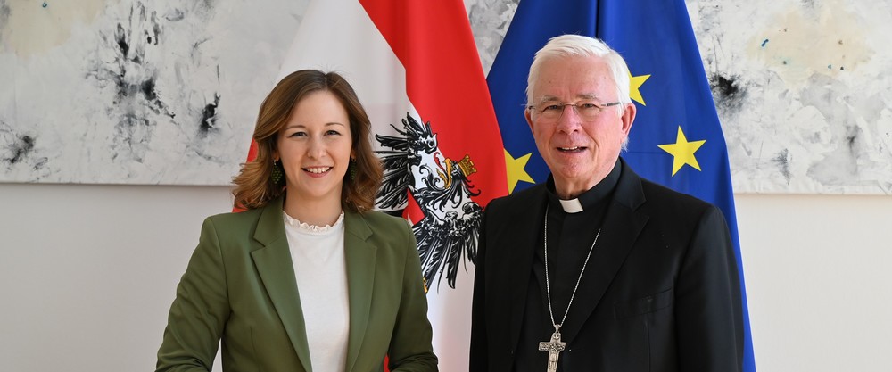 Erzbischof Lackner trifft Bundesministerin Plakolm