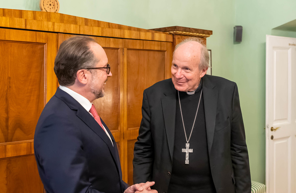 Schallenberg zu Antrittsbesuch bei Kardinal Schönborn