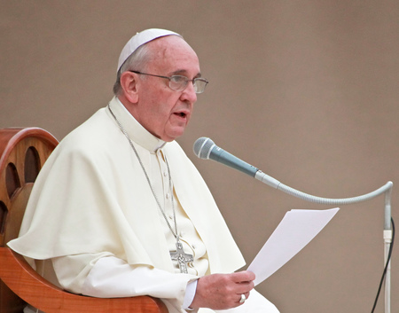 Papst Franziskus / kathbild.at/Christoph Hurnaus, Franz Josef Rupprecht Papst Franziskus, Ansprache, Rede