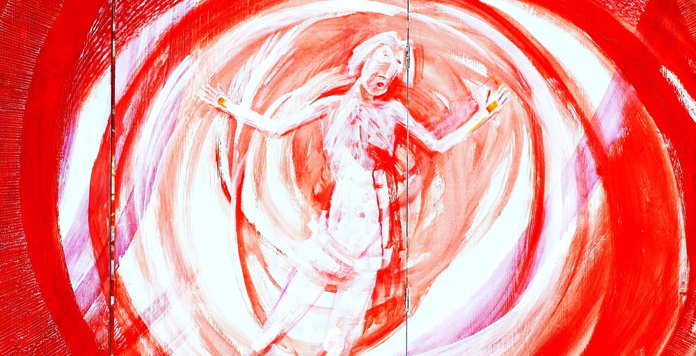 Auferstehung. Detail Fl?gelaltar / Bildschrein 'Erl?sungswerk Jesu Christi' von Helmut Michael Berger   ? Franz Josef Rupprecht; A-7123 M?nchhof; Bank: Raiffeisenbank M?nchhof (BLZ: 33054), Konto.-Nr.: 17.608 