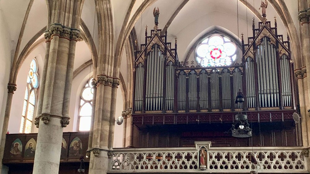 Orgel in der Lazaristenkirche / Johann Simon Kreuzpointner Orgel in der Lazaristenkirche