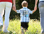 Junge Familie mit einem Kind