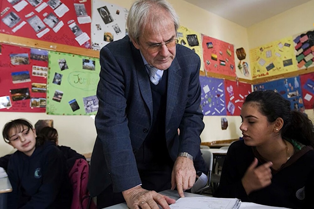 Unterricht an der katholischen Schule in Gaza / Kirche in Not / Gabriel Romanelli Unterricht an der katholischen Schule in Gaza