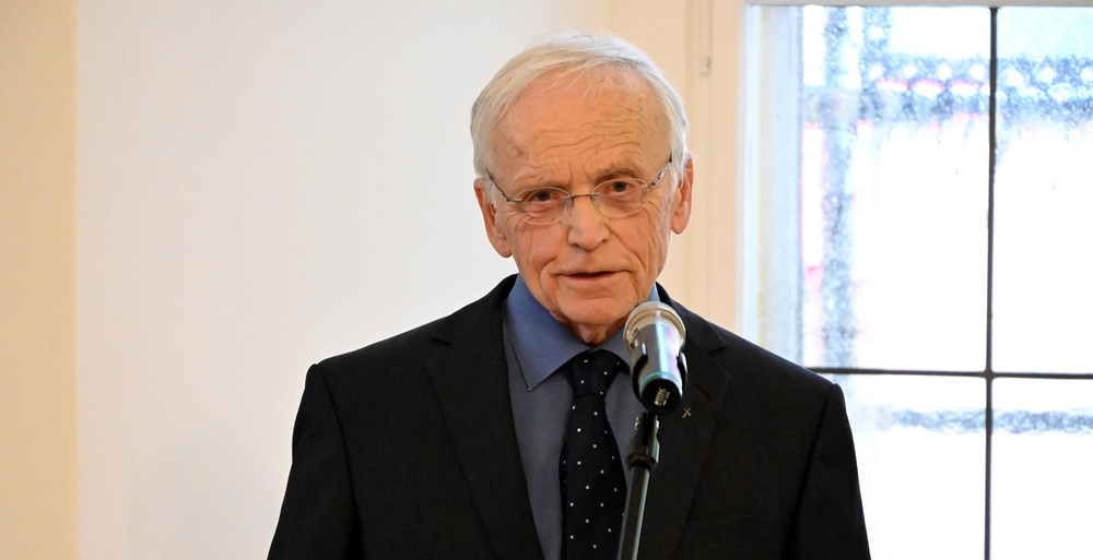 em.Prof. Paul M. Zulehner / Kathpress / Henning Klingen Aufgenommen am 11. November 2023 bei der Verleihung der Kardinal-Innitzer-Preise in Wien - Prof. Zulehner war einer der Preisträger