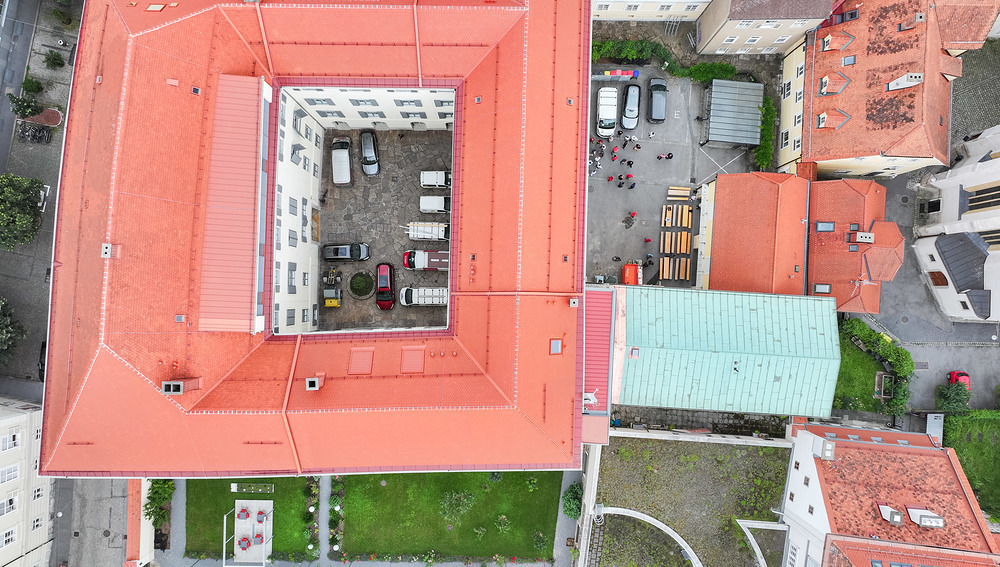 Graz: Sanierung des historischen Bischofshofs fast fertig