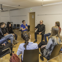 Theo-Tag 2018 / Angebot an kirchlichen Berufen / BIschof Hermann Glettler / Haus der Begegnung / 08.02.2018 /  Diözese Innsbruck/Vanessa Rachlé