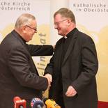 Bilder von der Pressekonferenz zur Bischofsernennung von Dr. Manfred Scheuer