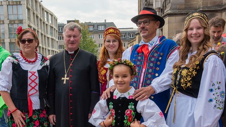 Sonntag der Völker am Sonntag, 25. September 2022 im Mariendom Linz.Foto: Jack Haijes