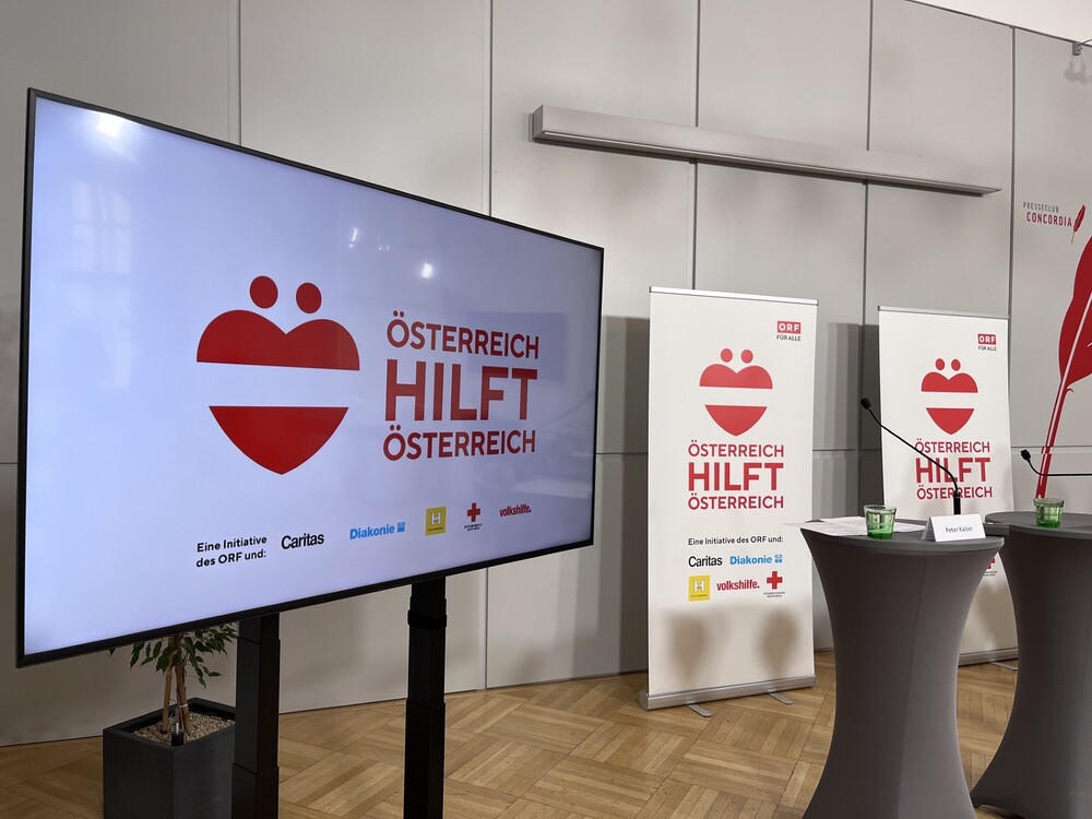 Österreich Hilft Österreich Pressegespräch / Kathpress / Niels Klingler Österreich Hilft Österreich Pressegespräch am Dienstag, 08.09.2026