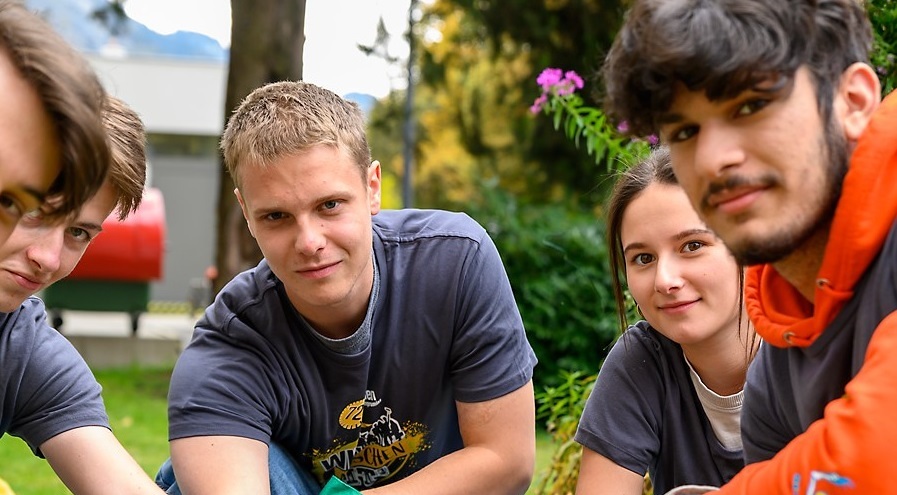 Jugendliche bei '72 Stunden ohne Kompromiss' / Daniel Ongaretto- Furxer