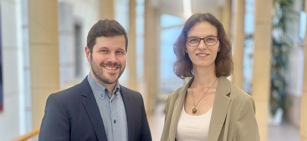 Michael Pfister und Isabella Bruckner
