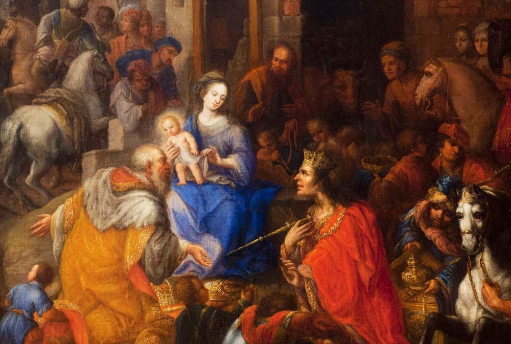 Anbetung der Könige, Ölgemälde, 18. Jahrhundert / Diözesanmuseum Graz