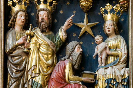 Dreikönig / kathbild.at/Rupprecht, Franz Josef Rupprecht Die Anbetung der Könige