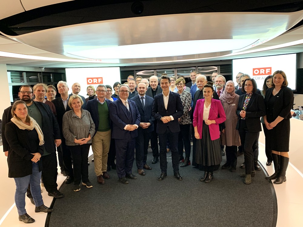 Wien, 12.2.2024, ORF im Gespräch mit Kirchen und Religionsgesellschaften