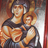 Gottesmutter Maria mit Jesuskind