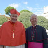 Kardinal Schönborn und Bischof Elbs