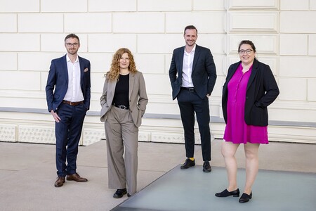 v.l.: Christian Feichtinger, Nicole Bauer, Thomas Gremsl, Katharina Pyschny
