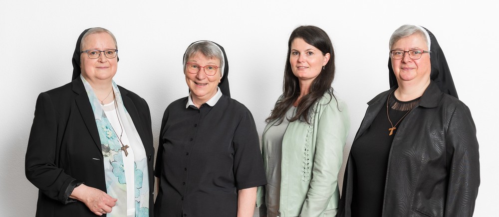 Sr. Angelika Garstenauer, Sr. Sonja Dolesch, Mag. Elisabeth Binder und Sr. Franziska Bruckner / vffb.or.at / Ludwig Pullirsch Sr. Angelika Garstenauer, Sr. Sonja Dolesch, Mag. Elisabeth Binder und Sr. Franziska Bruckner