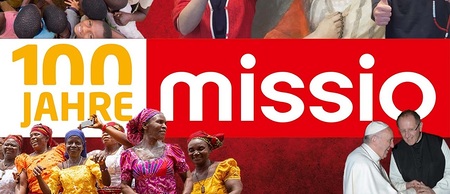 Collage zum Jubiläum '100 Jahre Missio'