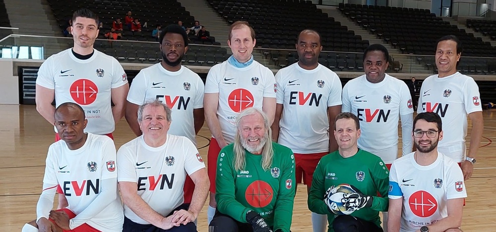 Österreichs Priester-Fußballnationalteam bei EM in Lublin