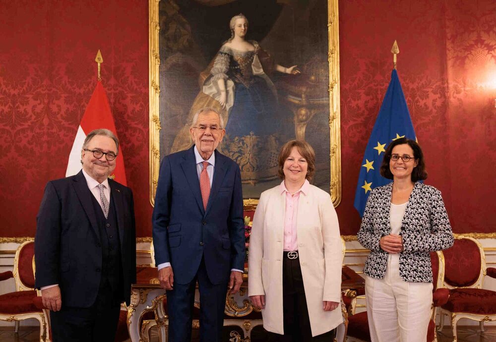 Bundespräsident empfing Evangelische Kirchenleitung